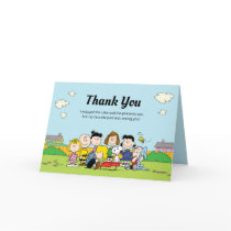 Peanuts | Charlie Brown and Gang Birthday Thank You Card