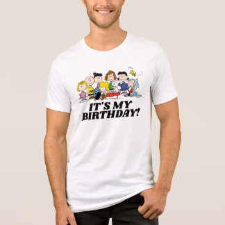 Peanuts | Charlie Brown and Gang It's My Birthday Tri-Blend Shirt