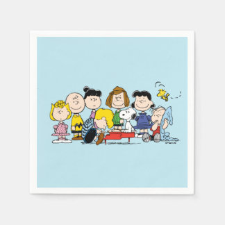 Peanuts | Charlie Brown and Gang Napkins