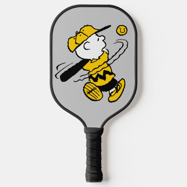 Peanuts | Charlie Brown at Bat Pickleball Paddle (Front)