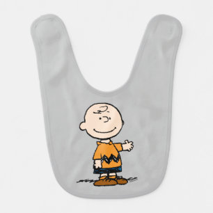 Peanuts   Charlie Brown Baby Bib