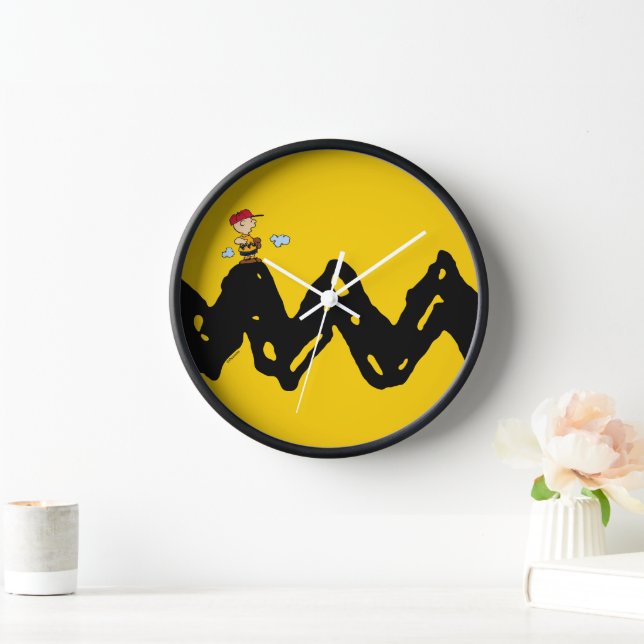 Peanuts | Charlie Brown Baseball Clock (Home)