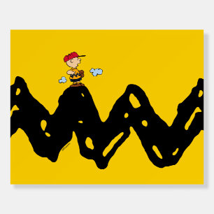 Peanuts   Charlie Brown Baseball Foam Board