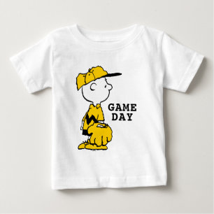 Peanuts Charlie Brown Baseball Game Baby T-Shirt