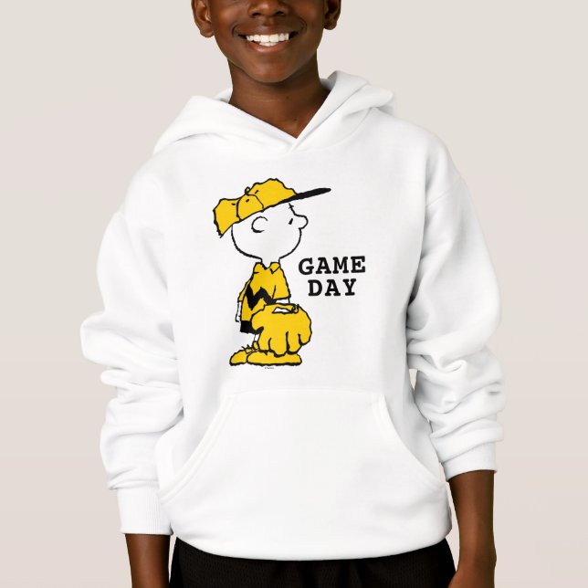 Peanuts | Charlie Brown Baseball Game Hoodie (Front)