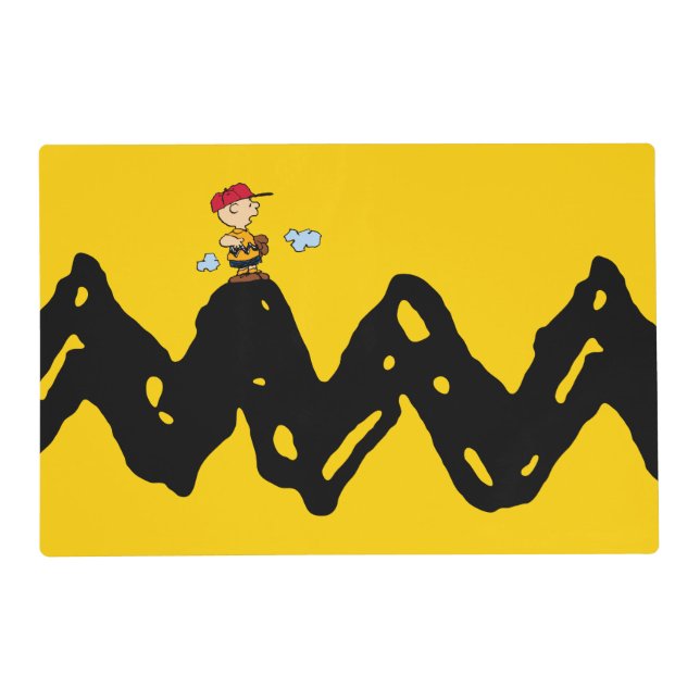 Peanuts | Charlie Brown Baseball Placemat (Front)