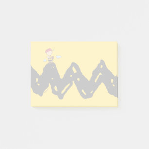 Peanuts Charlie Brown Baseball Post-it Notes