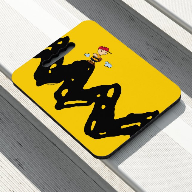 Peanuts | Charlie Brown Baseball Seat Cushion (In Situ)