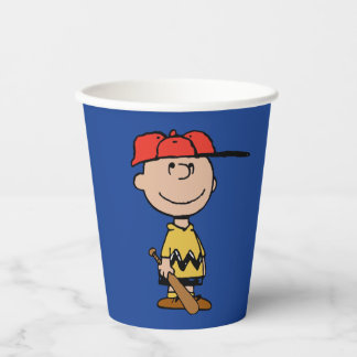 Peanuts | Charlie Brown Baseball Smile Paper Cups