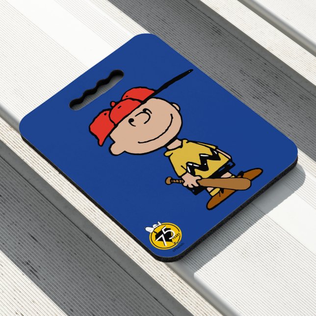 Peanuts | Charlie Brown Baseball Smile Seat Cushion (In Situ)