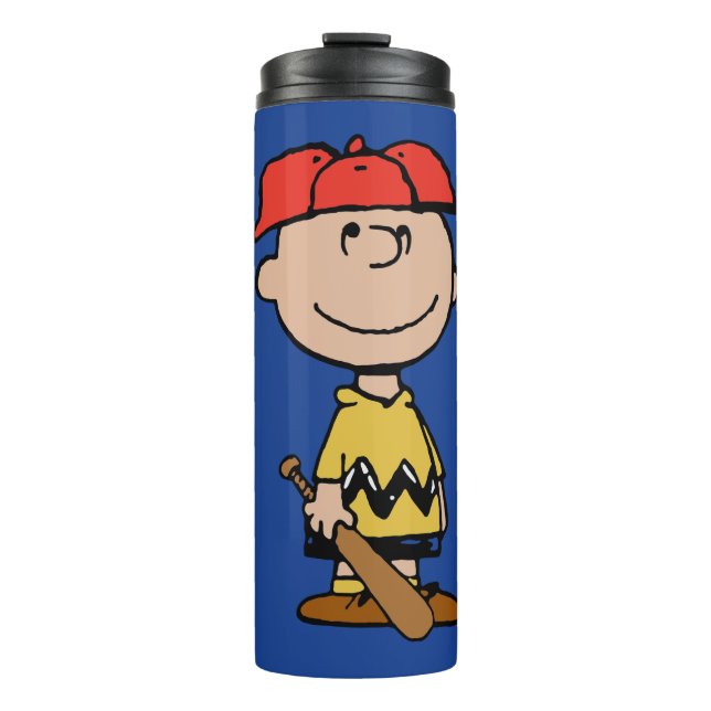 Peanuts | Charlie Brown Baseball Smile Thermal Tumbler (Front)