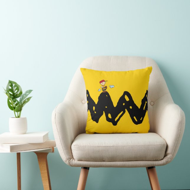 Peanuts | Charlie Brown Baseball Throw Pillow (Chair)