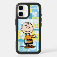 Peanuts | Charlie Brown Comic Pattern iPhone 16 Case