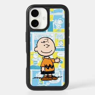 Peanuts   Charlie Brown Comic Pattern iPhone 16 Case