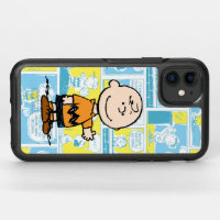 Peanuts, Charlie Brown Comic Pattern Otterbox iPhone Case