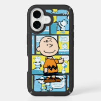Peanuts | Charlie Brown Comic Pattern iPhone 16 Case