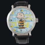 Peanuts | Charlie Brown Comic Pattern Watch<br><div class="desc">Snoopy is the loveable pet beagle of Charlie Brown in the comic strip Peanuts by Charles M. Schulz. Check out this cute Peanuts design featuring Snoopy dancing.</div>