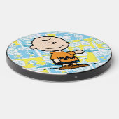 Peanuts | Charlie Brown Comic Pattern Wireless Charger (Front 2)