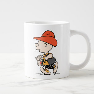 Peanuts Charlie Brown Cowboy Halloween Giant Coffee Mug