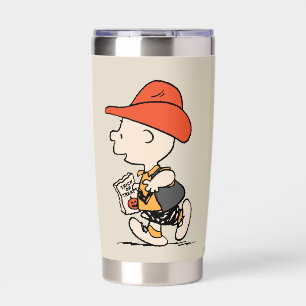 Peanuts Charlie Brown Cowboy Halloween Insulated Tumbler
