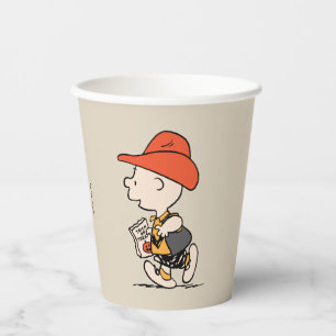 Peanuts Charlie Brown Cowboy Halloween Paper Cups