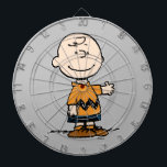Peanuts | Charlie Brown Dart Board<br><div class="desc">Charlie Brown is the lovable loser in the zig-zag t-shirt. Check out this cute Peanuts design featuring Charlie Brown and his loveable smile.</div>