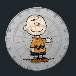 Peanuts | Charlie Brown Dart Board<br><div class="desc">Charlie Brown is the lovable loser in the zig-zag t-shirt. Check out this cute Peanuts design featuring Charlie Brown and his loveable smile.</div>