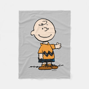 Peanuts Charlie Brown Fleece Blanket