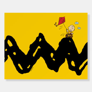 Peanuts   Charlie Brown Flying Kite Foam Board