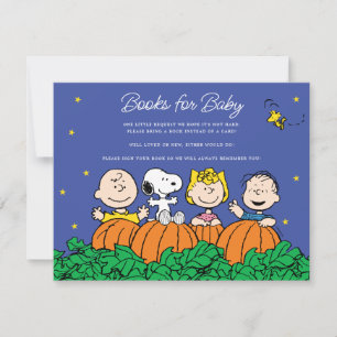Peanuts Charlie Brown & Gang Books for Baby Invitation