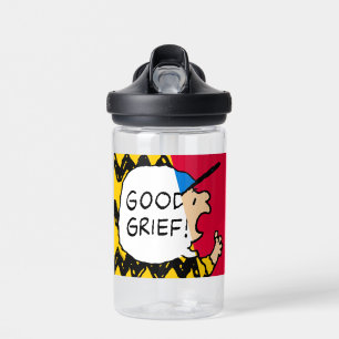 Peanuts   Charlie Brown Good Grief Half & Half Water Bottle