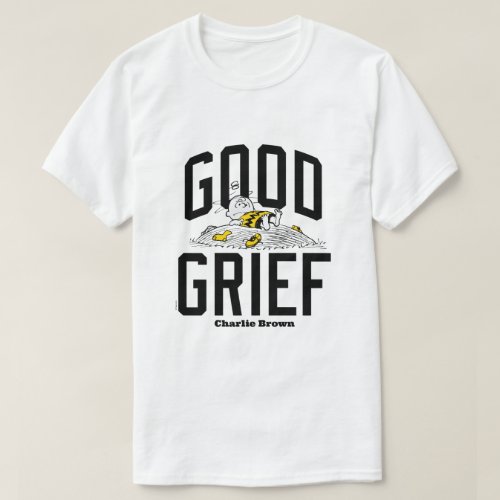 Peanuts  Charlie Brown Good Grief Pitcher T_Shirt