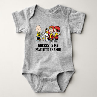 Peanuts | Charlie Brown Hockey Coach Baby Bodysuit