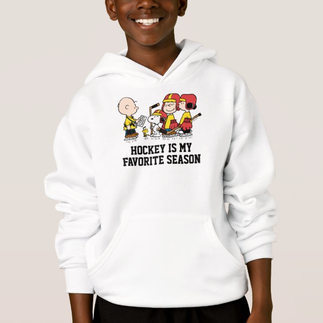 Peanuts | Charlie Brown Hockey Coach Hoodie (Front)