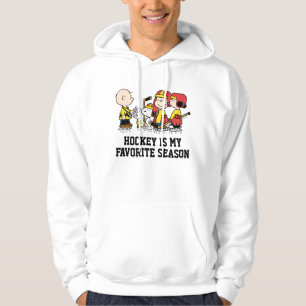Peanuts Charlie Brown Hockey Coach Hoodie