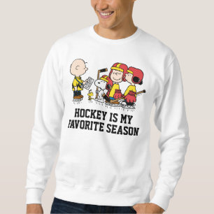 Peanuts   Charlie Brown Hockey Coach Sweatshirt