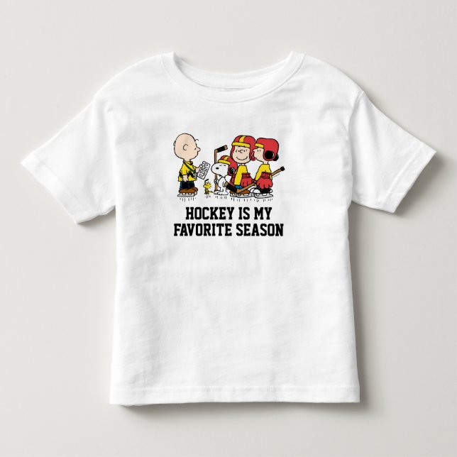Peanuts | Charlie Brown Hockey Coach Toddler T-shirt (Front)