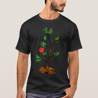 Peanuts Charlie Brown Holiday Tree T-Shirt