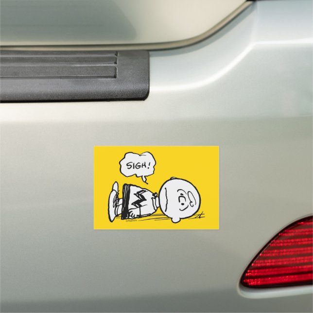 Peanuts | Charlie Brown is Down Car Magnet (In Situ)