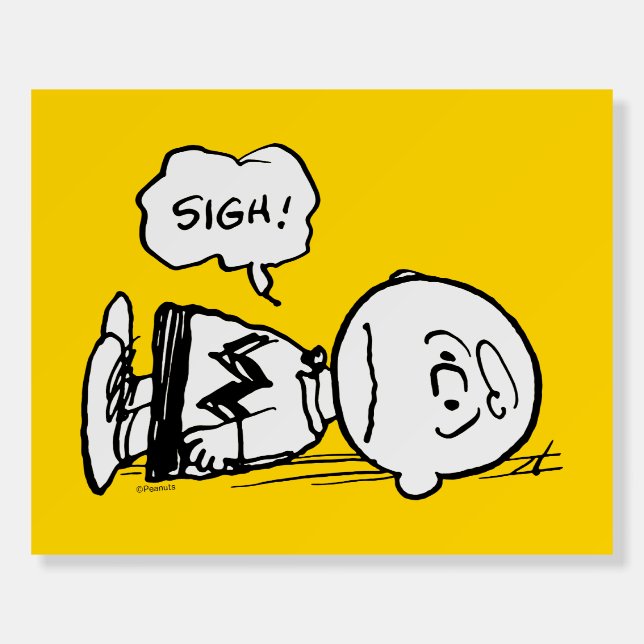 Peanuts | Charlie Brown is Down Foam Board (Front)