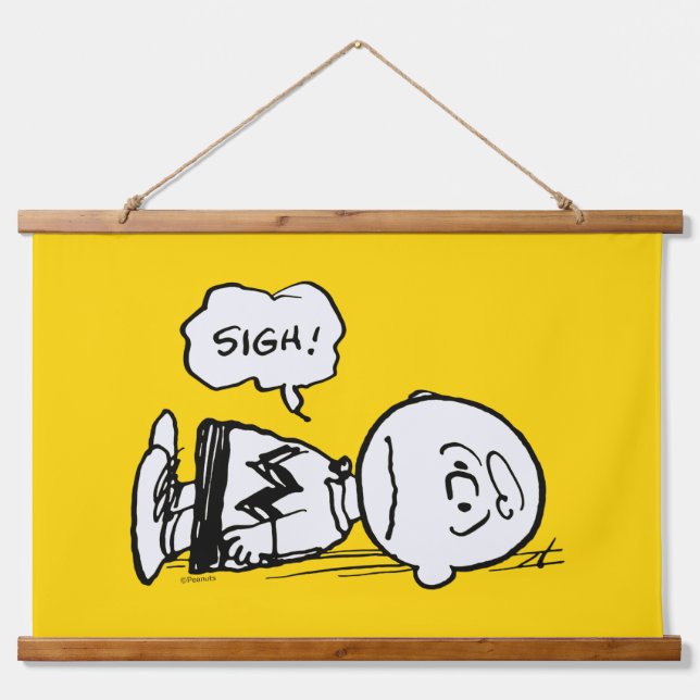Peanuts | Charlie Brown is Down Hanging Tapestry (Front)