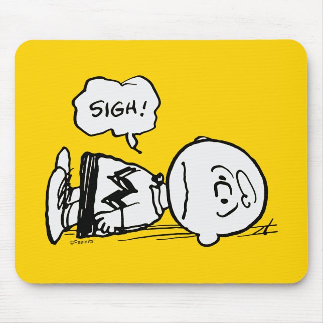 Peanuts | Charlie Brown is Down Mouse Pad (Front)