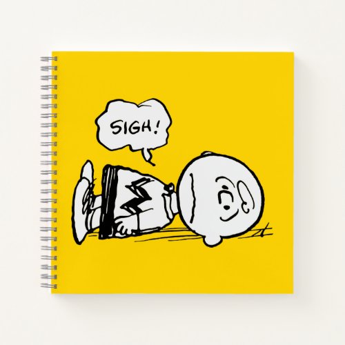 Peanuts  Charlie Brown is Down Notebook