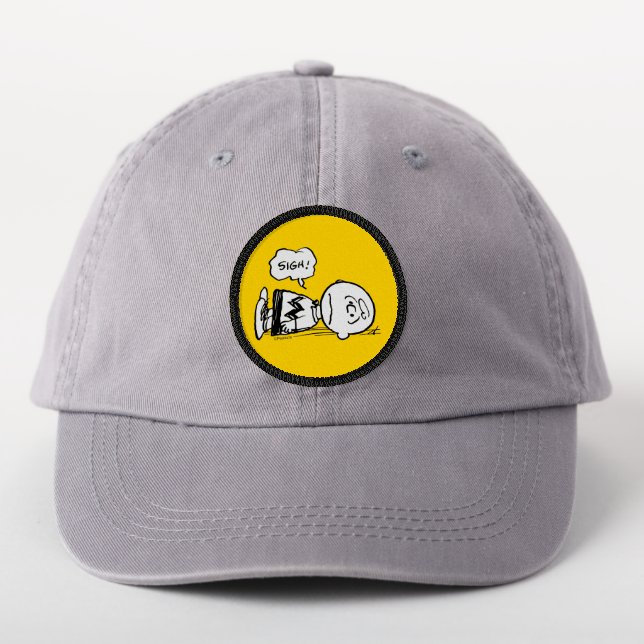 Peanuts | Charlie Brown is Down Patch (On Headwear)