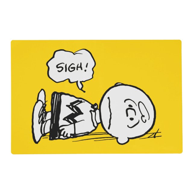 Peanuts | Charlie Brown is Down Placemat (Front)