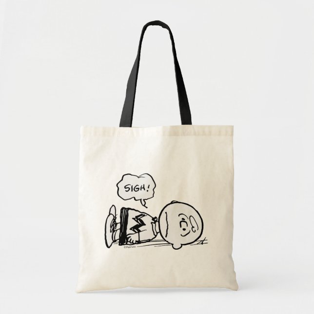 Peanuts | Charlie Brown is Down Tote Bag (Front)