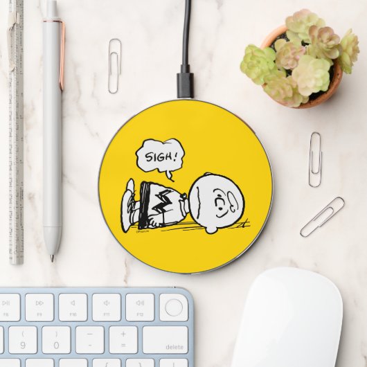 Peanuts | Charlie Brown is Down Wireless Charger (Desk)