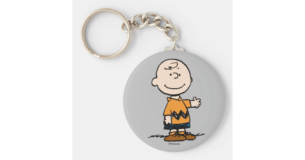 Peanuts Charlie Brown Keychain
