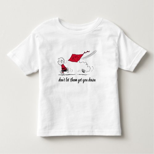 Peanuts  Charlie Brown Kite Toddler T_shirt