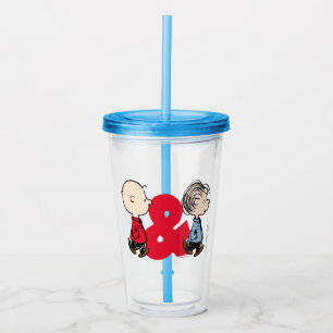 Peanuts   Charlie Brown & Linus Acrylic Tumbler